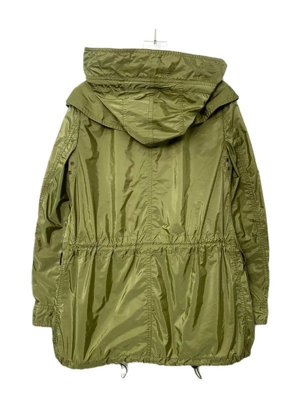 Burberry Burberry Military Green Cotton Blend Trench Coat Size S / US 4 / IT 40 - 2 Thumbnail
