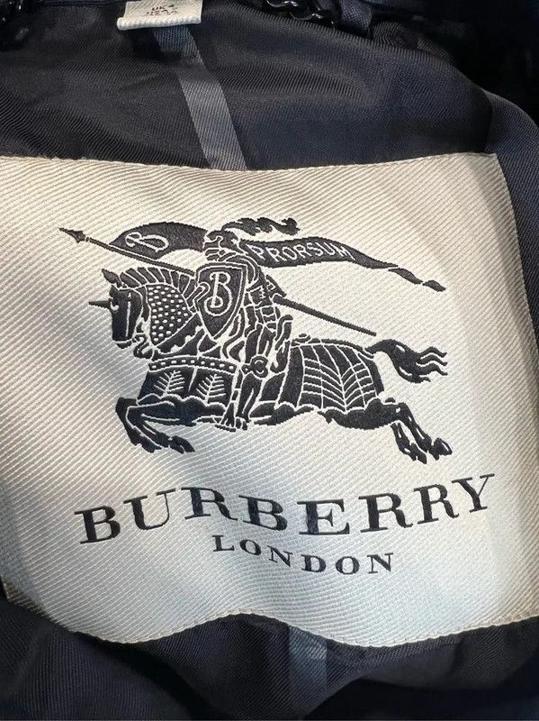 Burberry Women's Black Polyester Trench Coat