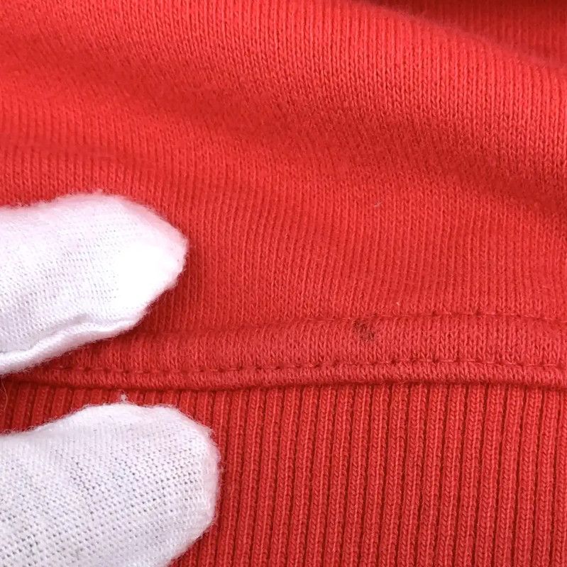 Burberry Burberry Red Cotton Women's Sweatshirt Size M / US 6-8 / IT 42-44 - 8 Thumbnail