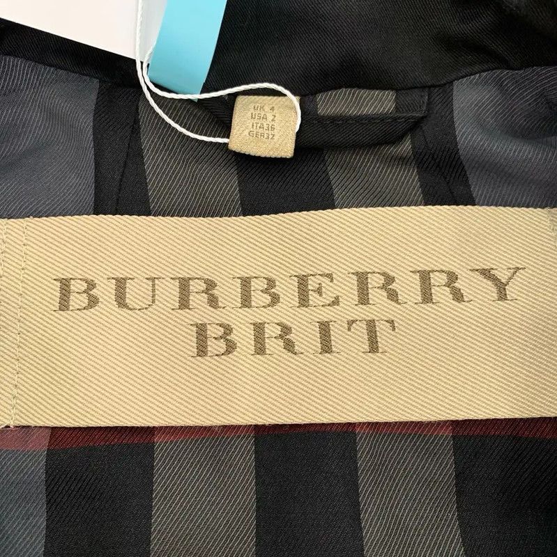 Burberry Burberry Black Women's Trench Coat, XS Size Size XS / US 0-2 / IT 36-38 - 5 Thumbnail