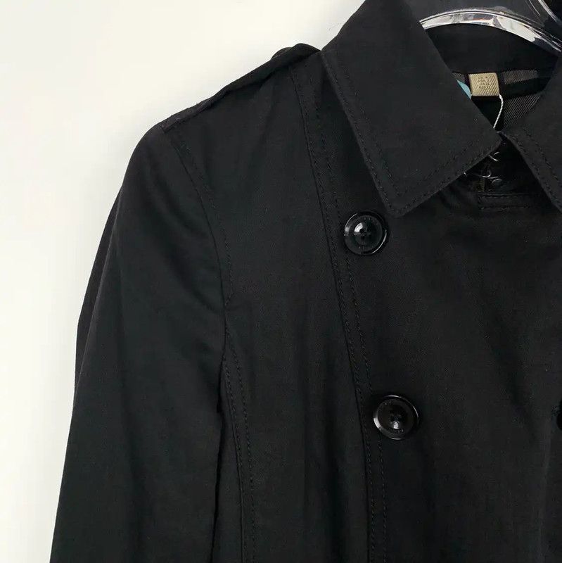 Burberry Burberry Black Women's Trench Coat, XS Size Size XS / US 0-2 / IT 36-38 - 3 Thumbnail