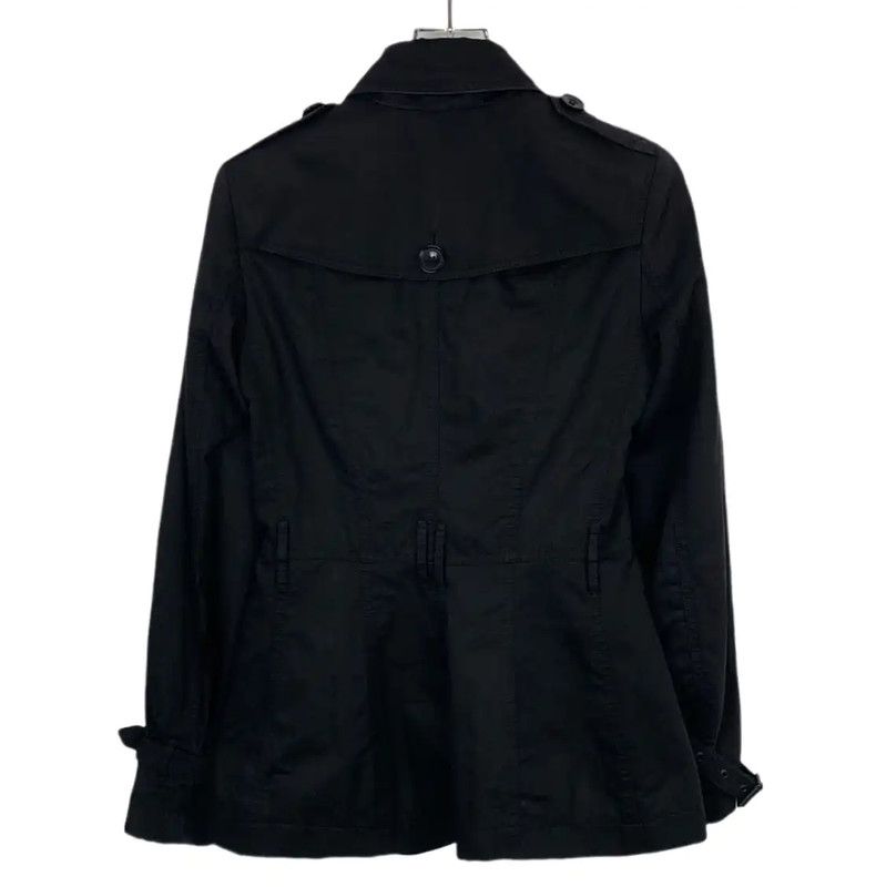 Burberry Burberry Black Women's Trench Coat, XS Size Size XS / US 0-2 / IT 36-38 - 2 Thumbnail