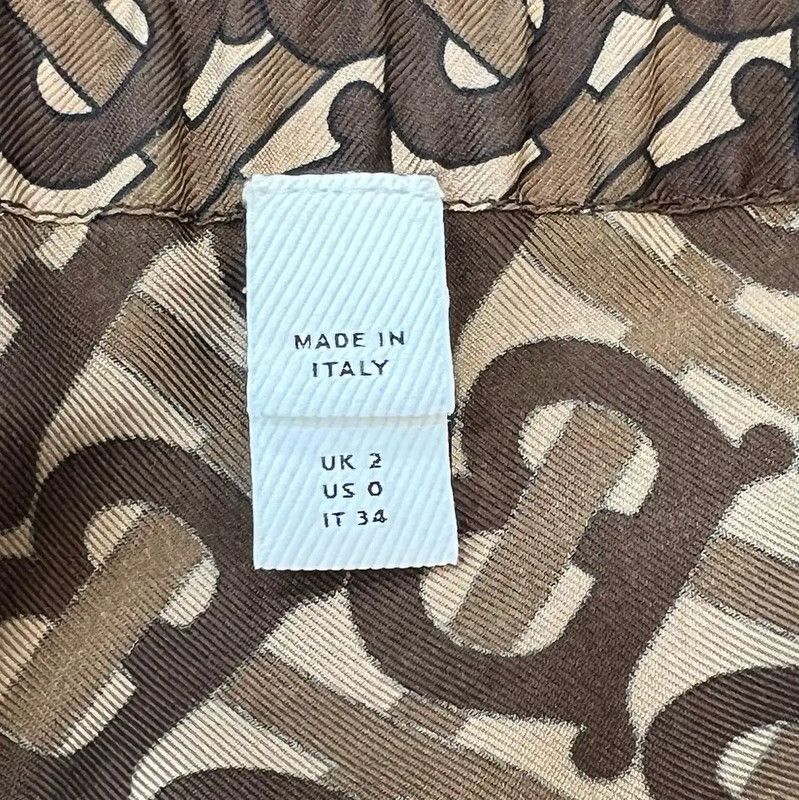 Burberry Burberry Summer Colorblock Cotton Women's Pants Size 22" - 6 Thumbnail