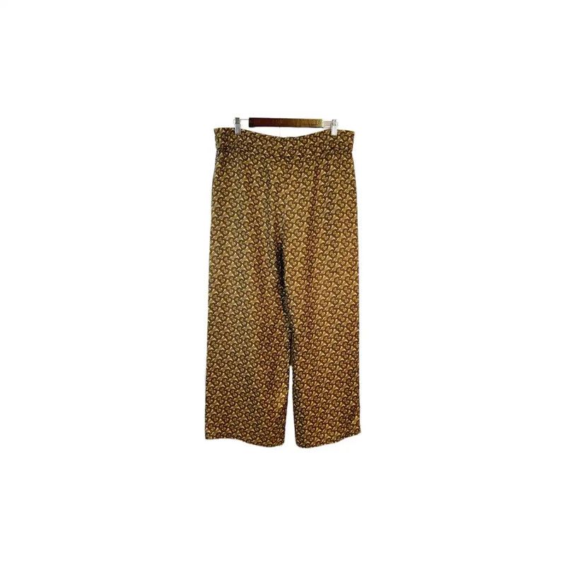 Burberry Burberry Summer Colorblock Cotton Women's Pants Size 22" - 2 Thumbnail