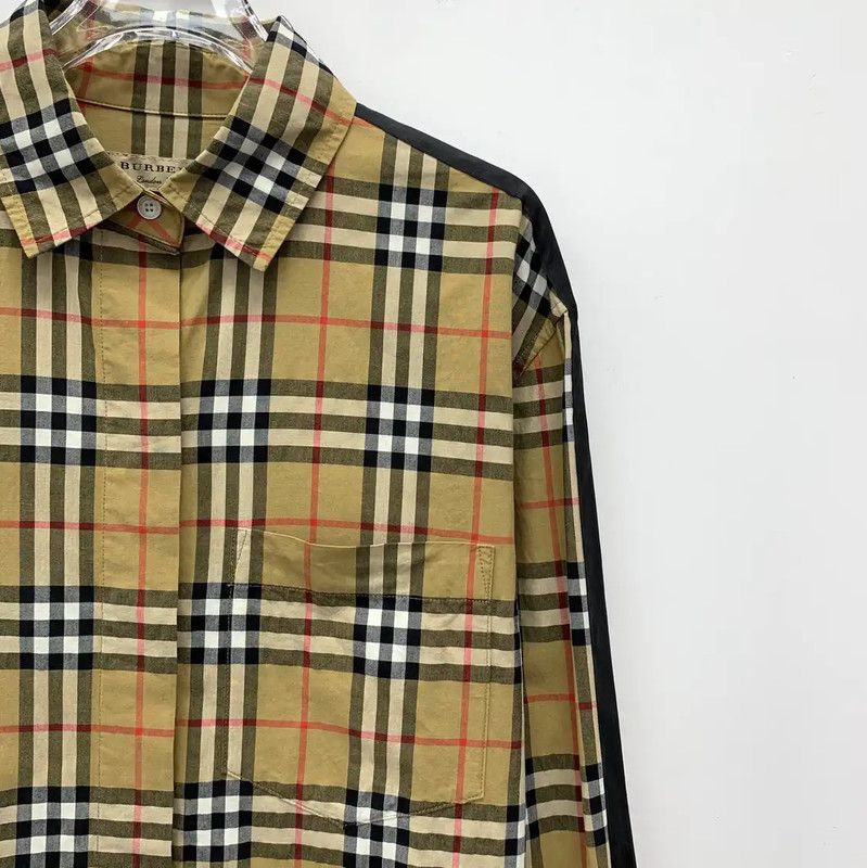 Burberry Burberry Brown Women's Checkered Shirt Size S / US 4 / IT 40 - 3 Thumbnail