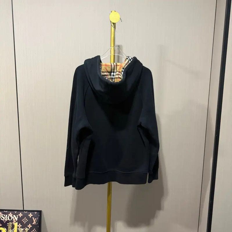 Burberry Burberry Black Cotton Women's Hoodie Size M / US 6-8 / IT 42-44 - 2 Thumbnail