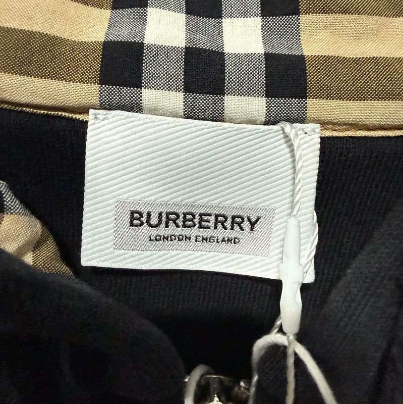 Burberry Burberry Black Cotton Women's Hoodie Size M / US 6-8 / IT 42-44 - 5 Thumbnail