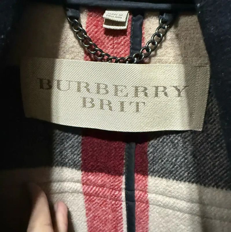 Burberry Burberry Women's Black Wool Peacoat Size XL / US 12-14 / IT 48-50 - 4 Thumbnail