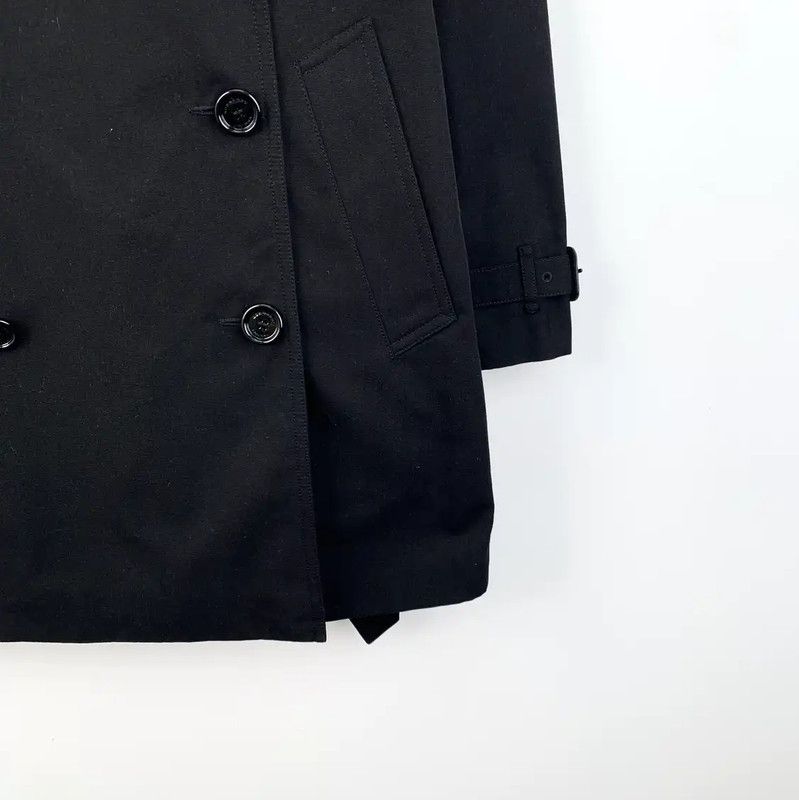 Burberry Burberry Women's Black Polyester Trench Coat Size XS / US 0-2 / IT 36-38 - 4 Thumbnail