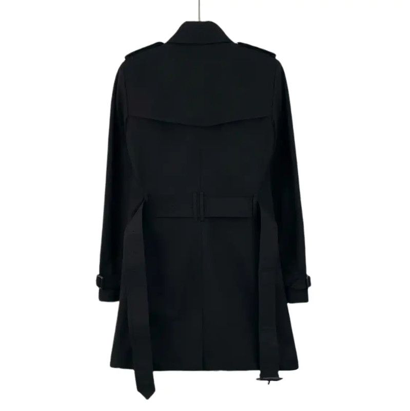 Burberry Burberry Women's Black Polyester Trench Coat Size XS / US 0-2 / IT 36-38 - 2 Thumbnail