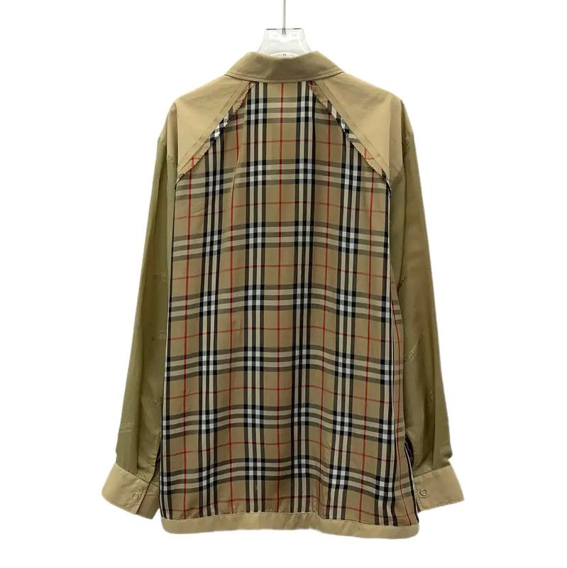 Burberry Burberry Brown Polyester Women's Jacket Size L / US 10 / IT 46 - 2 Thumbnail