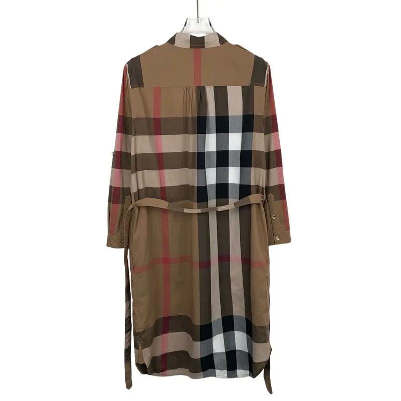 Burberry Burberry Color-Block Cotton Shirt for Women Size L / US 10 / IT 46 - 2 Thumbnail