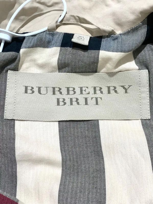 Burberry Burberry Ladies' Khaki Cotton Trench Coat Size S / US 4 / IT 40 - 5 Thumbnail