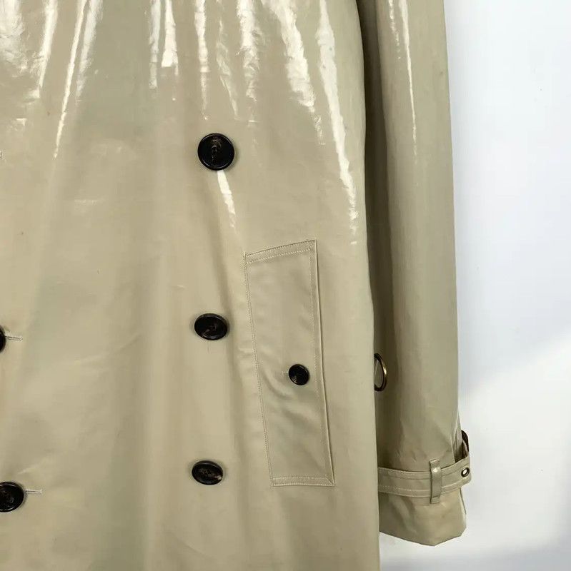 Burberry Burberry Brown Cotton Womens Trench Coat Size L / US 10 / IT 46 - 4 Thumbnail