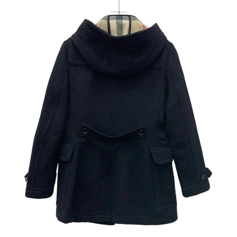 Burberry Burberry Black Wool Women's Coat Size M Size M / US 6-8 / IT 42-44 - 2 Thumbnail