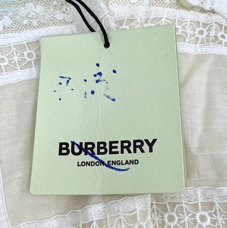 Burberry Burberry Beige Cotton Women's Dress Size S Size S / US 4 / IT 40 - 7 Thumbnail