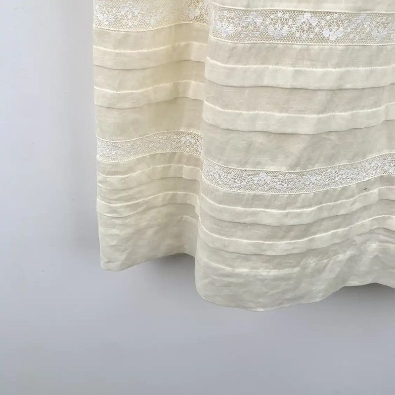 Burberry Burberry Beige Cotton Women's Dress Size S Size S / US 4 / IT 40 - 4 Thumbnail
