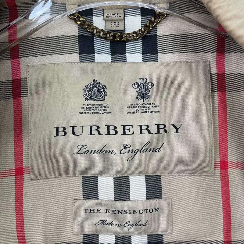 Burberry Burberry Women's Khaki Trench Coat Size S Size S / US 4 / IT 40 - 3 Thumbnail