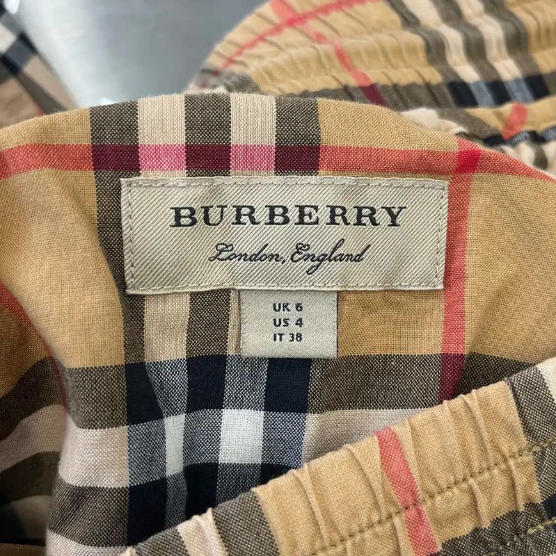 Burberry Burberry Casual Pants in Khaki for Women Size 22" - 3 Thumbnail