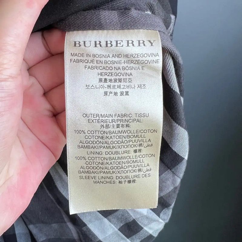 Burberry Burberry Black Women's Trench Coat Size S Size S / US 4 / IT 40 - 6 Thumbnail