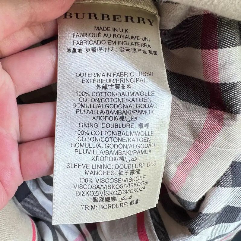 Burberry Burberry Khaki Women's Trench Coat Size S Size S / US 4 / IT 40 - 8 Thumbnail