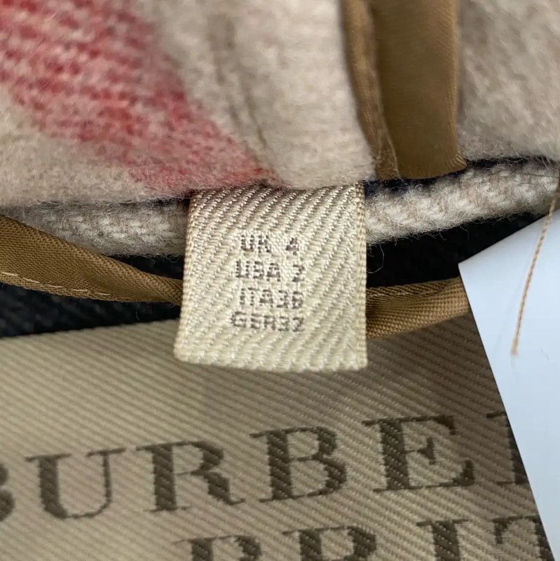 Burberry Burberry Women's Brown Wool Coat Size XS / US 0-2 / IT 36-38 - 6 Thumbnail