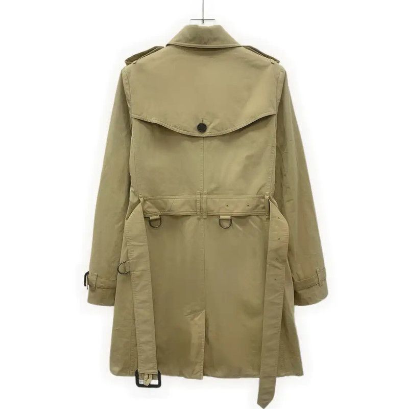 Burberry Burberry Women's Brown Cotton Trench Coat Size S / US 4 / IT 40 - 2 Thumbnail