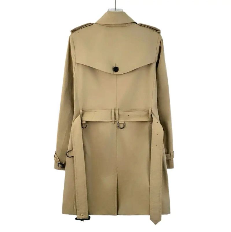 Burberry Burberry Women's Brown Cotton Trench Coat Size XS / US 0-2 / IT 36-38 - 2 Thumbnail