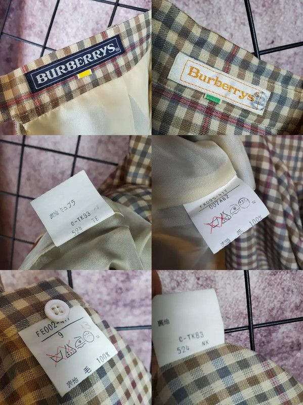 Burberry Burberry Women's Brown Wool Plaid Long Sleeve Shirt Size M / US 6-8 / IT 42-44 - 6 Thumbnail