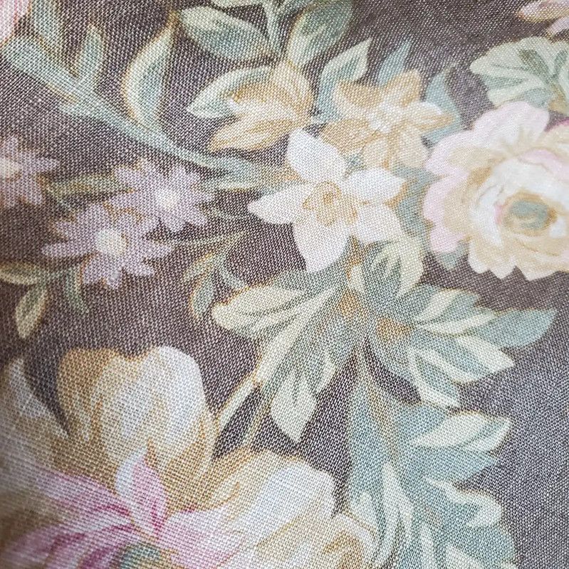 Burberry Burberry Floral A-Line Midi Skirt Size 23" - 9 Thumbnail