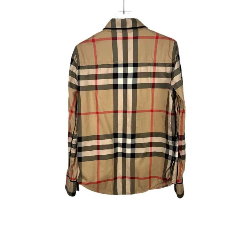 Burberry Burberry Brown Cotton Women's Shirt Size S / US 4 / IT 40 - 2 Thumbnail