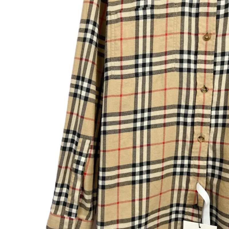 Burberry Burberry Women's Khaki Long Sleeve Shirt Size S / US 4 / IT 40 - 4 Thumbnail