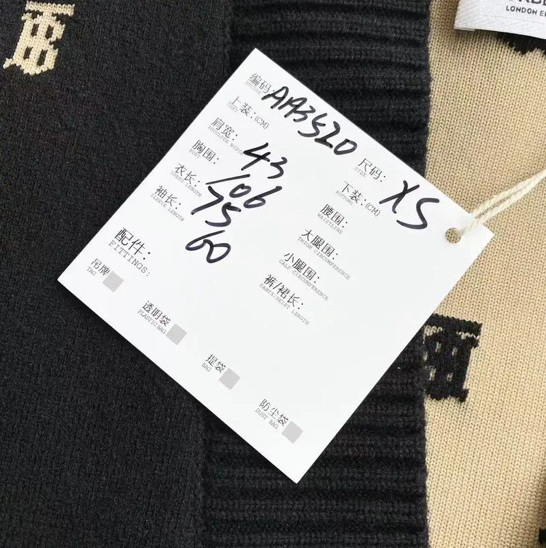 Burberry Burberry Black Wool Cardigan for Women Size XS / US 0-2 / IT 36-38 - 6 Thumbnail