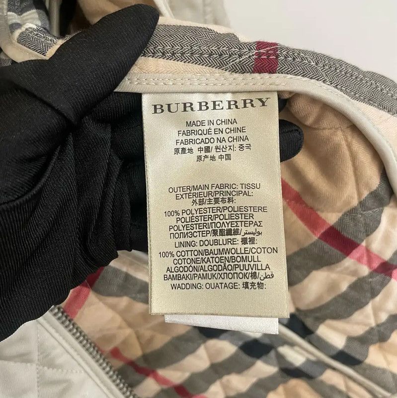 Burberry Burberry Quilted Beige Short Winter Jacket Size M / US 6-8 / IT 42-44 - 5 Thumbnail