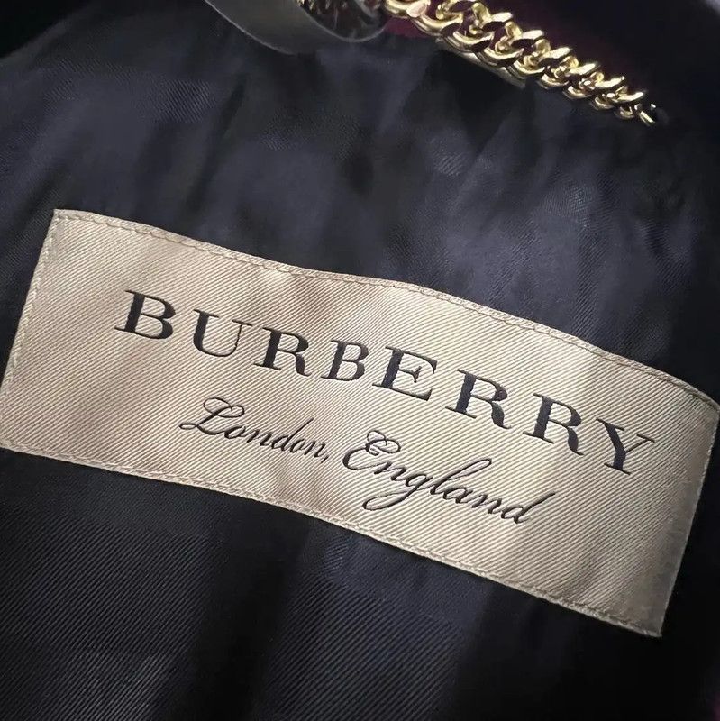 Burberry Burberry Spring Autumn Pink Cotton Coat Size ONE SIZE - 4 Thumbnail