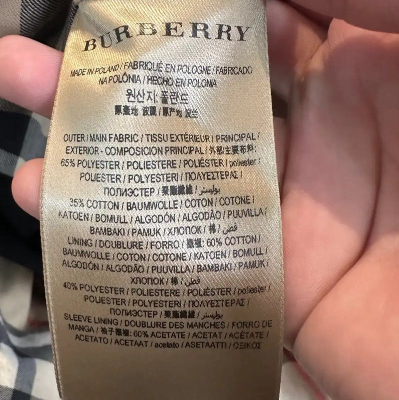 Burberry Burberry Black Cotton Women's Trench Coat Size M / US 6-8 / IT 42-44 - 4 Thumbnail