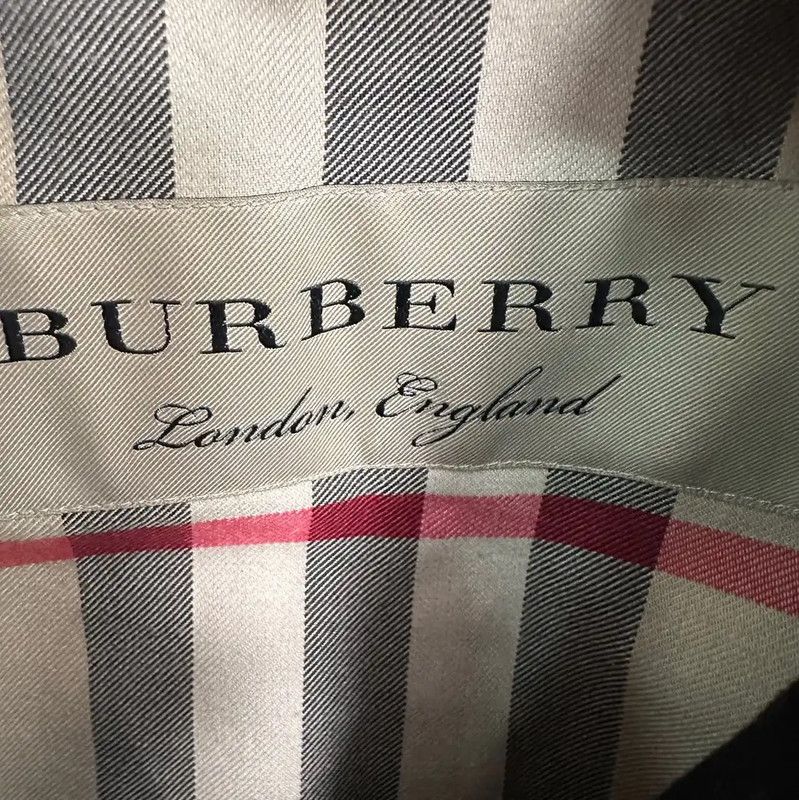 Burberry Burberry Black Cotton Women's Trench Coat Size M / US 6-8 / IT 42-44 - 3 Thumbnail