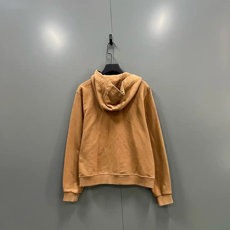 Burberry Burberry Spring Autumn Khaki Cotton Logo Hoodie Size M / US 6-8 / IT 42-44 - 3 Thumbnail