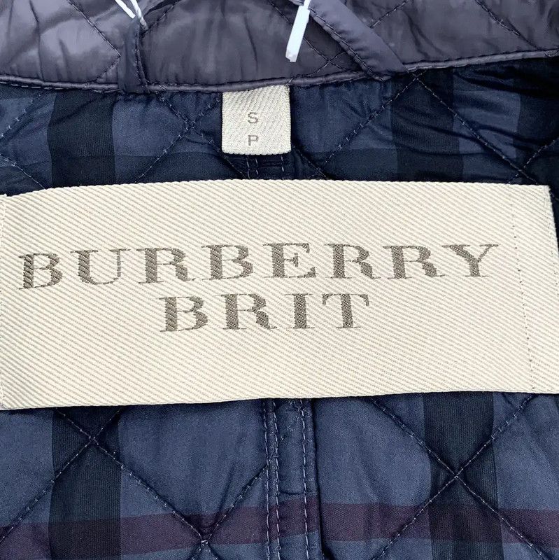 Burberry Burberry Women's Gray Quilted Down Coat Size S / US 4 / IT 40 - 5 Thumbnail