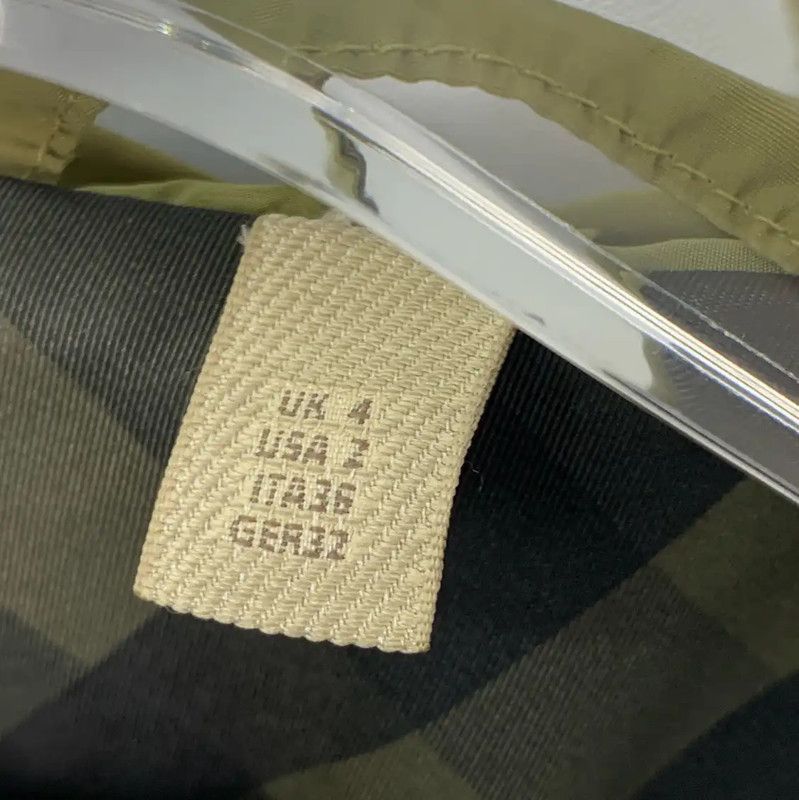 Burberry Burberry Women's Military Green Nylon Trench Coat Size XS / US 0-2 / IT 36-38 - 6 Thumbnail