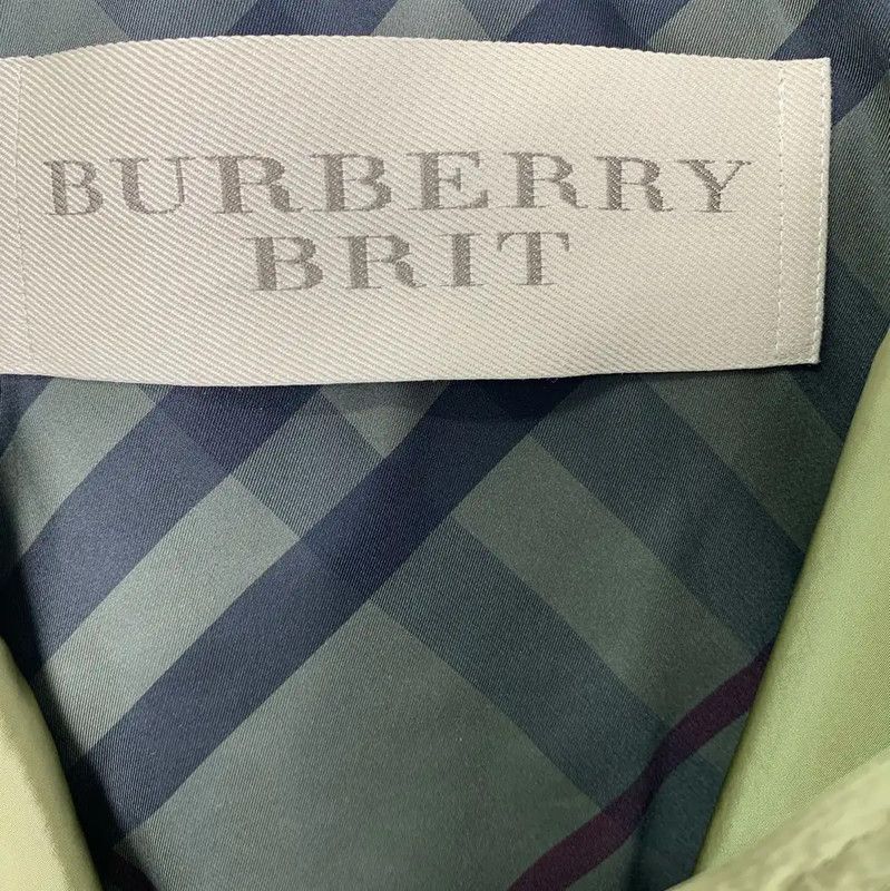 Burberry Burberry Women's Military Green Nylon Trench Coat Size XS / US 0-2 / IT 36-38 - 5 Thumbnail