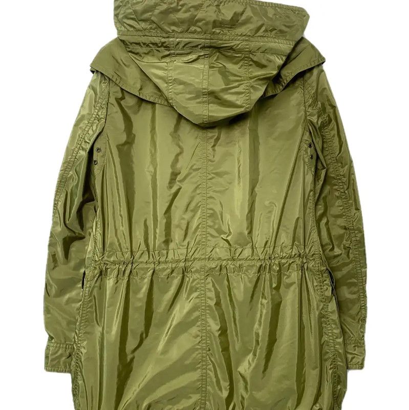 Burberry Burberry Women's Military Green Nylon Trench Coat Size XS / US 0-2 / IT 36-38 - 2 Thumbnail