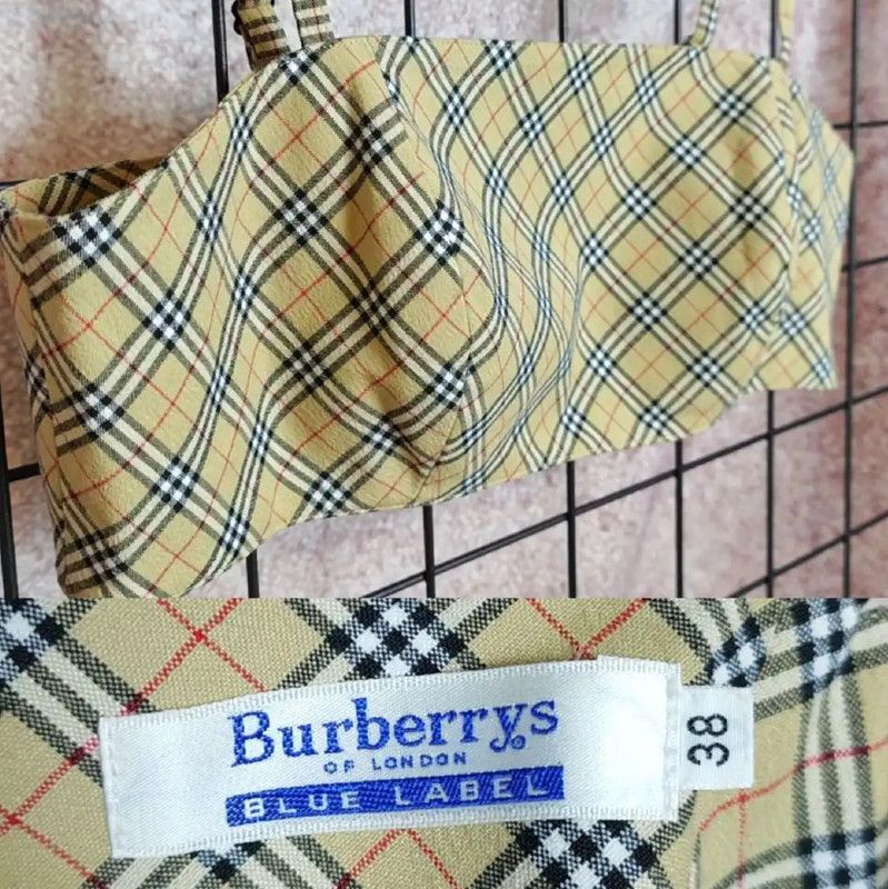 Burberry Burberry Brown Summer Plaid Crop Top Size S / US 4 / IT 40 - 2 Thumbnail