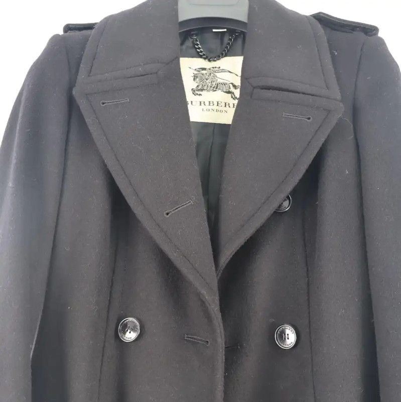 Burberry Burberry Black Women's Coat Size S Size S / US 4 / IT 40 - 3 Thumbnail