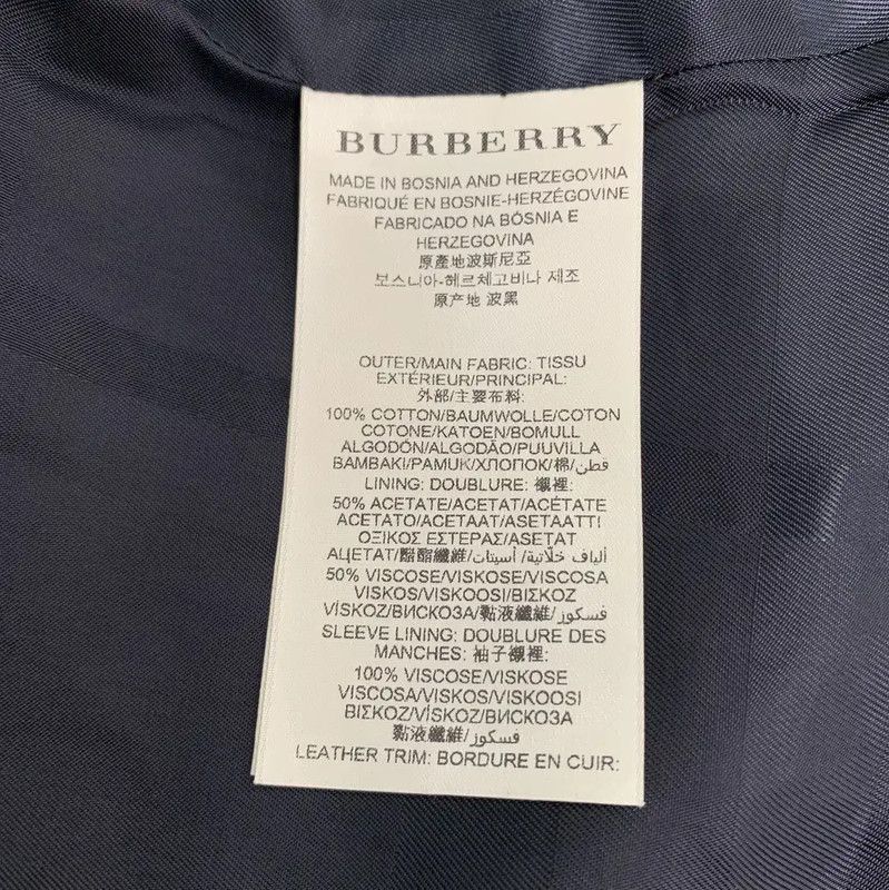 Burberry Burberry Brown Cotton Women's Trench Coat Size XS / US 0-2 / IT 36-38 - 6 Thumbnail