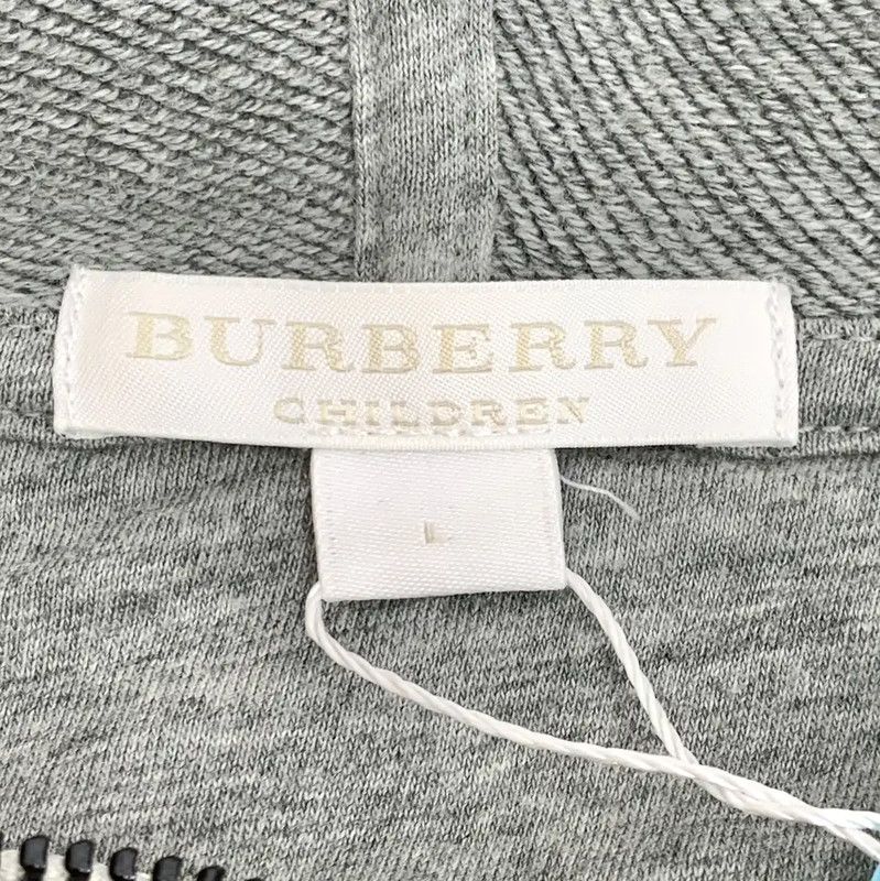 Burberry Burberry Gray Cotton Women's Jacket Size L / US 10 / IT 46 - 6 Thumbnail