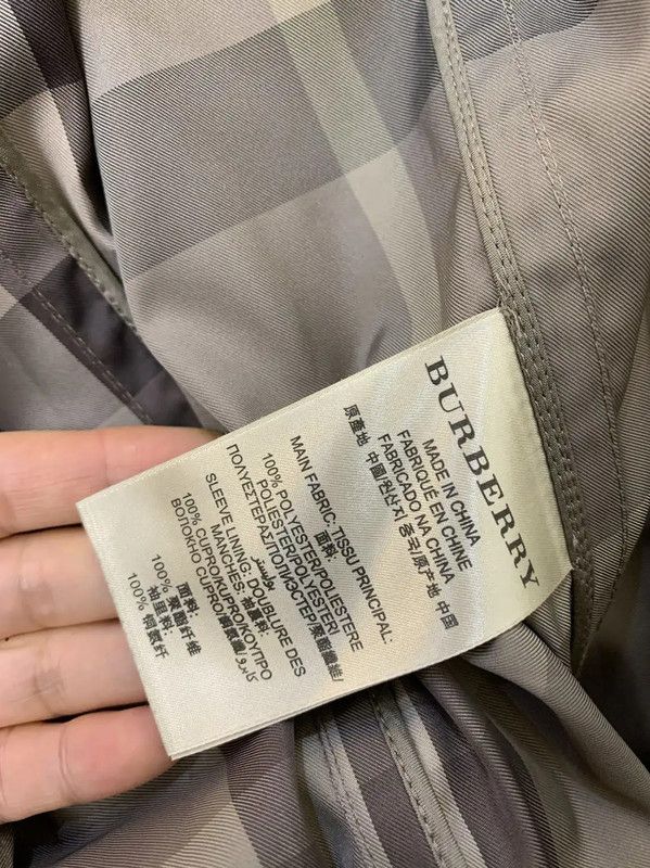 Burberry Burberry Multicolor Spring Autumn Long Trench Coat Size S / US 4 / IT 40 - 7 Thumbnail