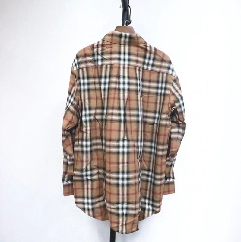 Burberry Burberry Brown Cotton Women's Top Size S / US 4 / IT 40 - 3 Thumbnail
