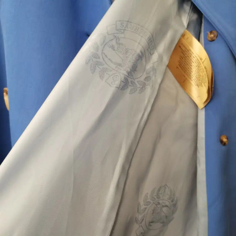 Burberry Burberry Blue Mid-Length Trench Coat for Women Size M / US 6-8 / IT 42-44 - 5 Thumbnail