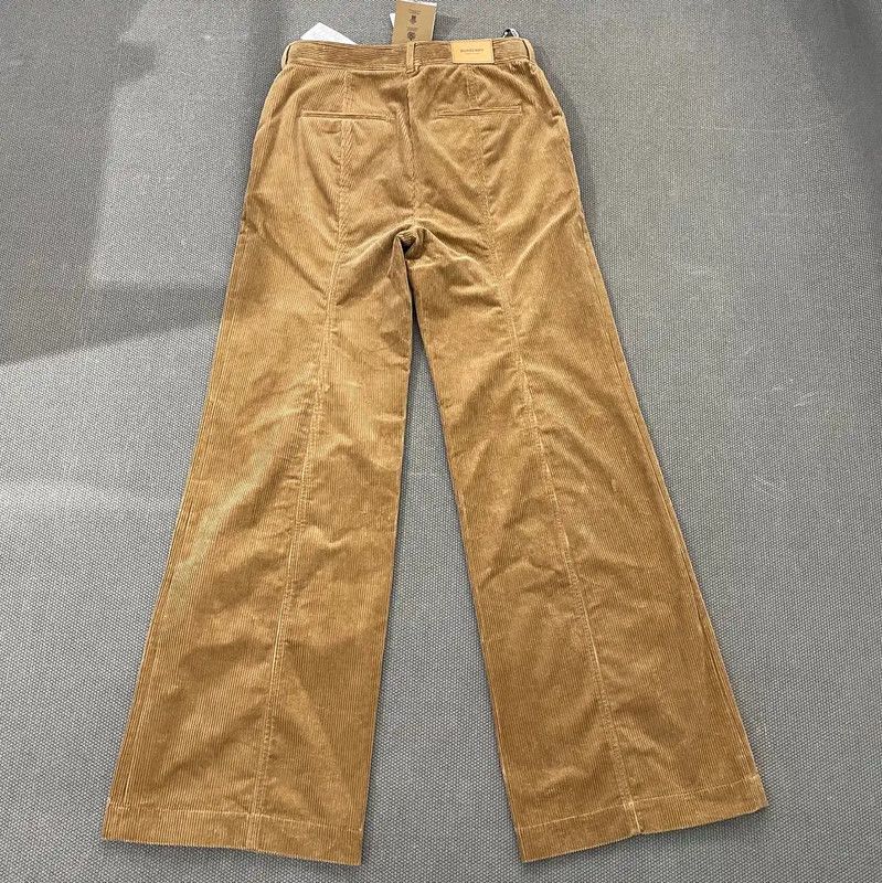 Burberry Burberry L Size Brown Cotton Casual Pants Size 28" / US 6 / IT 42 - 2 Thumbnail